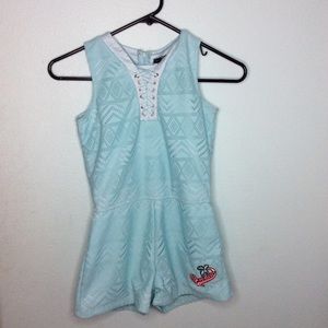DETAILED Blue Short Overalls!!